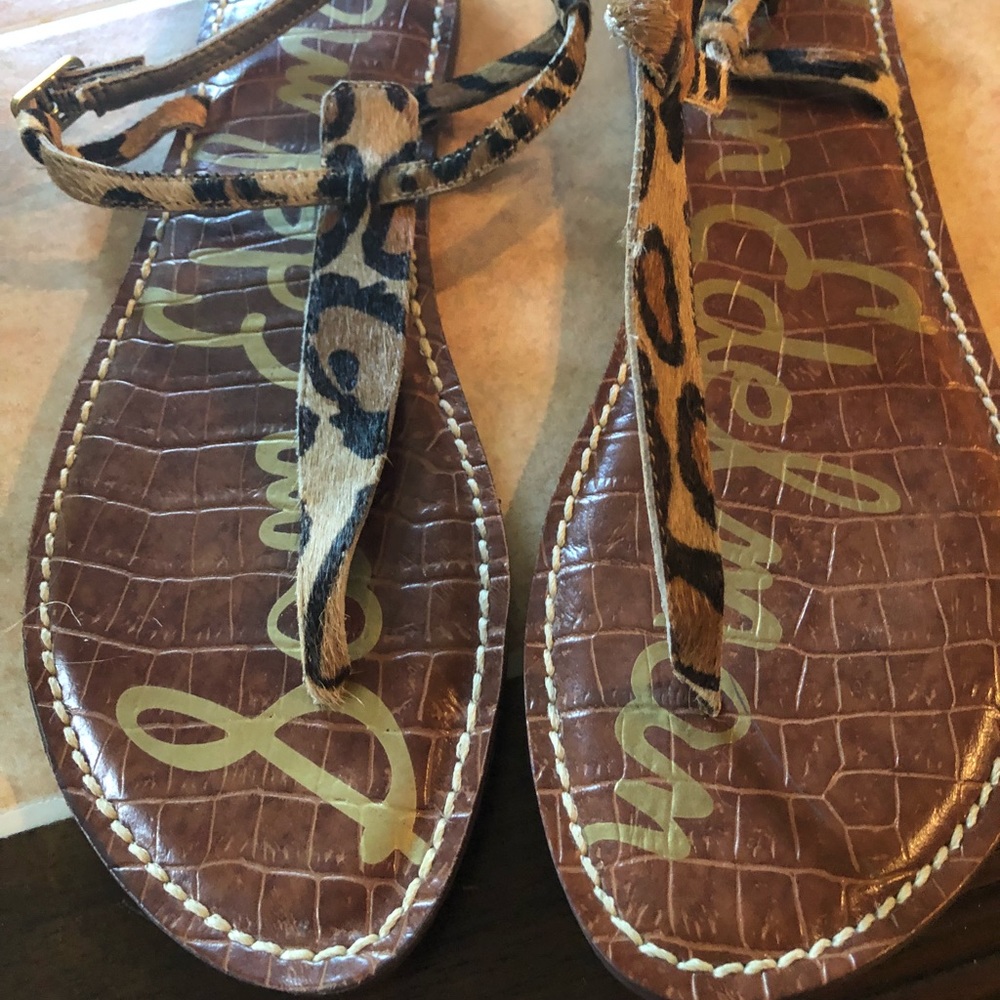 Sam Edelman Gigi leopard print sandals